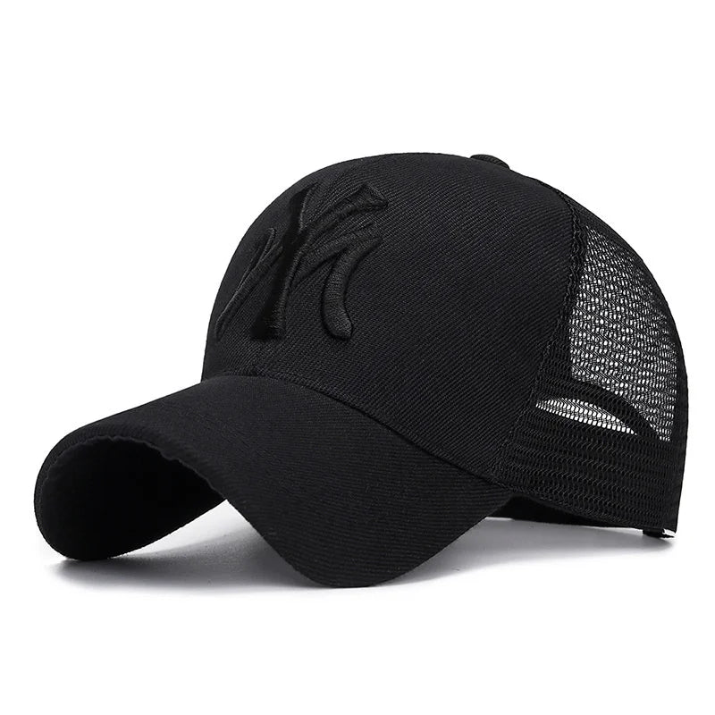 Athletic Baseball Fitted Cap Dad Hat Snapback Mesh Cap Trucker Mesh Cap Men'S Stretch Fit Cap Professional Cap