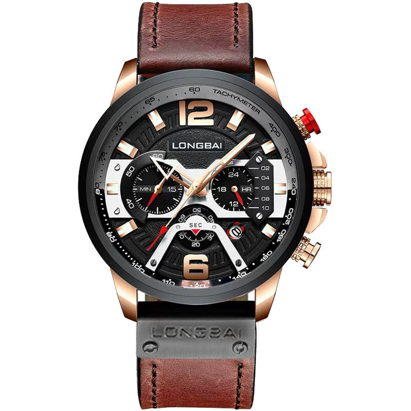 Multifunctional Waterproof Quartz Watch High-End Watch