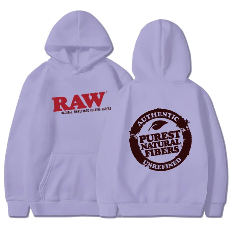 RAW Fashion Hoodie Men'S Sweatshirt Polar Fleece Hooded Harajuku Hip Hop Casual Men'S Ladies Hoodie High Quality Pullover Hoodie