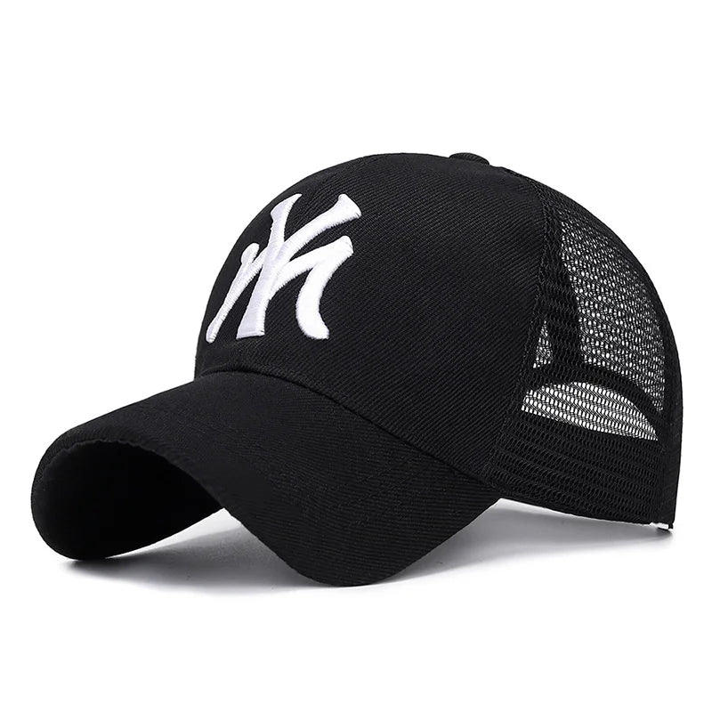 Athletic Baseball Fitted Cap Dad Hat Snapback Mesh Cap Trucker Mesh Cap Men'S Stretch Fit Cap Professional Cap